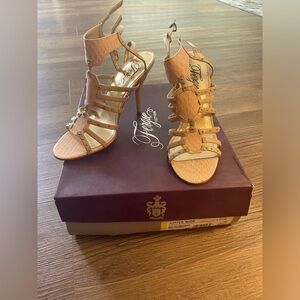 Fergie footwear nude color size 10